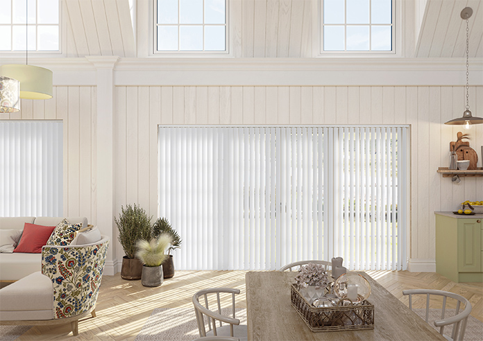 Solento (Blackout), Vogue White - Vertical Blind - Image 8